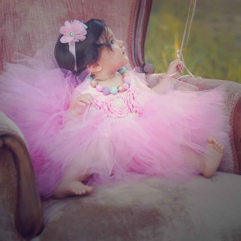 Full length Tutu Dress 1st Bday